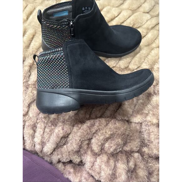 Bzees Karma Black Knit Booties ,Ankle Boots, Shoes ,,Comfy ,Washable , Sz US 9.5 - Picture 9 of 11